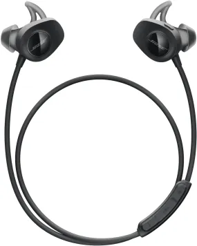 Bose SoundSport, Wireless Earbuds, (Sweatproof Bluetooth Headphones for Running and Sports), Black