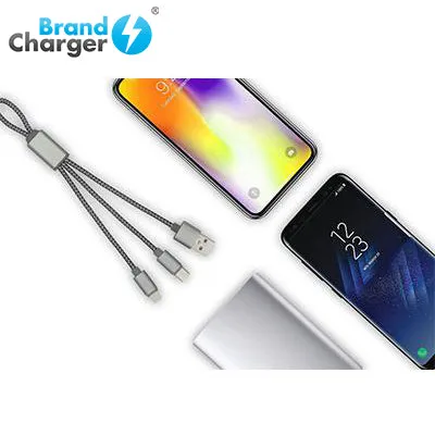 BrandCharger Trident Aluminium Charging Cable