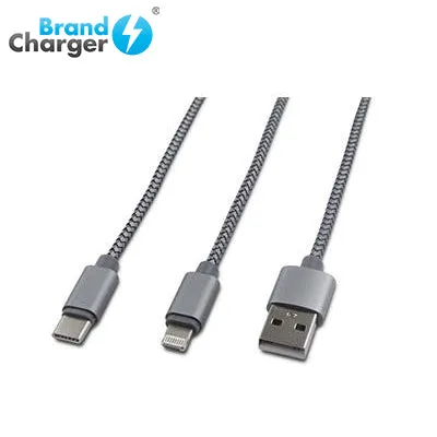 BrandCharger Trident Aluminium Charging Cable