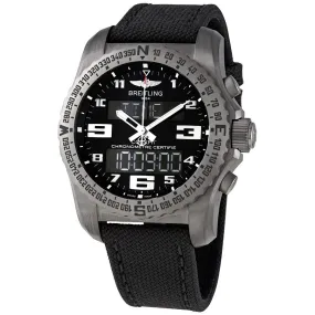 Breitling Cockpit B50 Perpetual Alarm Chronograph Quartz Analog-Digital Men's Watch EB5010221B1W1