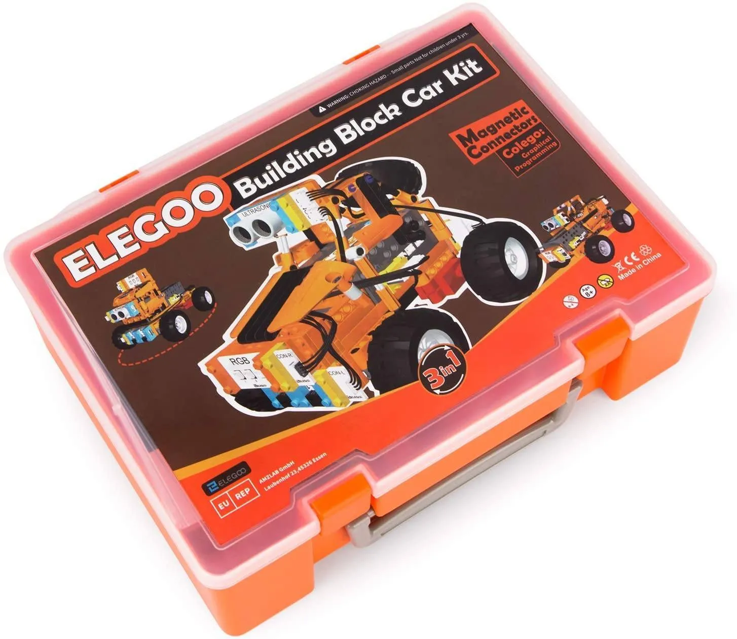 Building Block Car Robot Kit