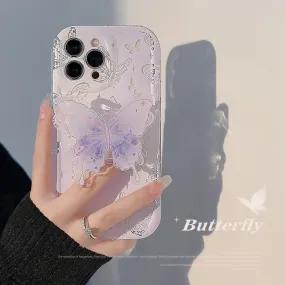 Butterfly Samsung Phone Case With Grip