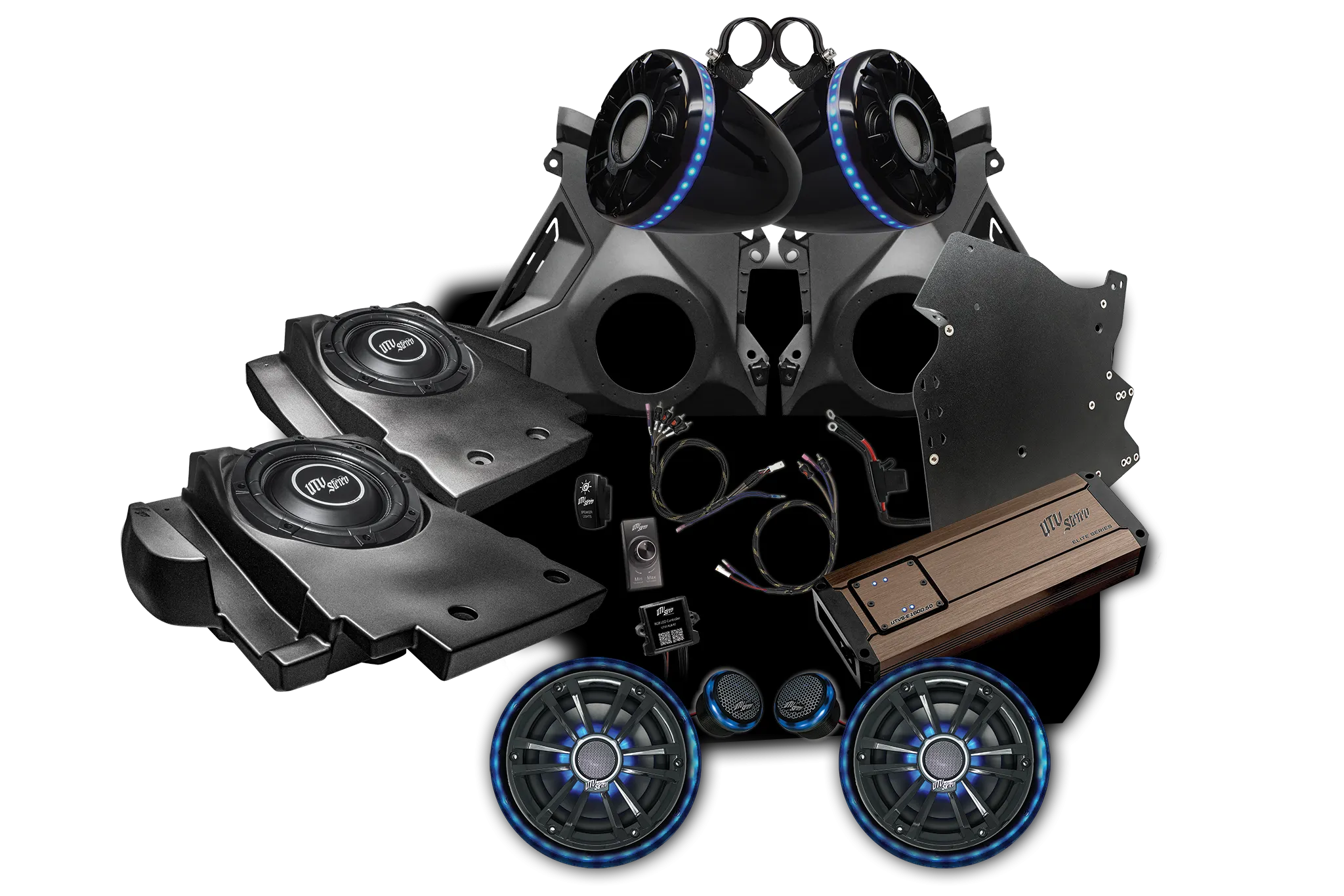 Can-Am® Maverick R Elite Series Stage 6 Stereo Kit | UTVS-R-S6-E