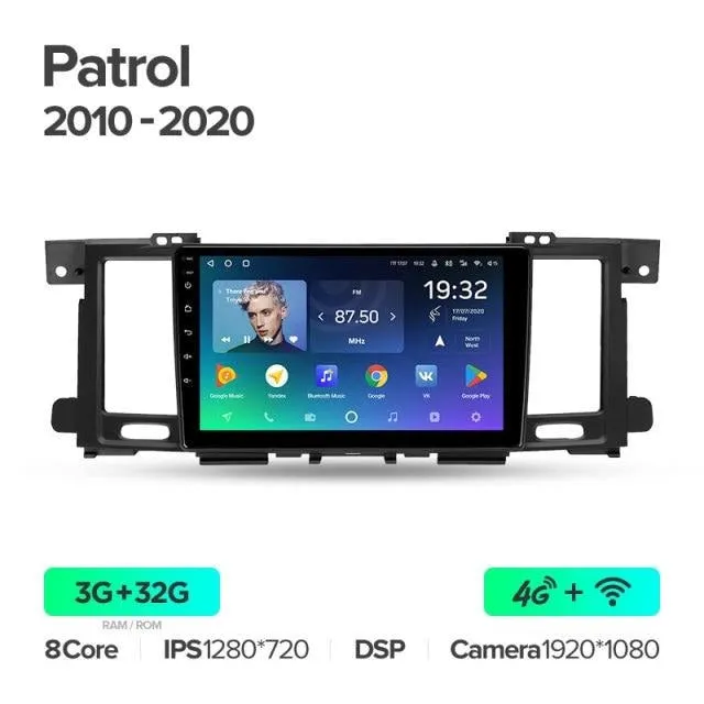 Car Dealz Premium Advanced 4G Data Model 10.2" Android 12.0 For Nissan Patrol Y62 2010 - 2020