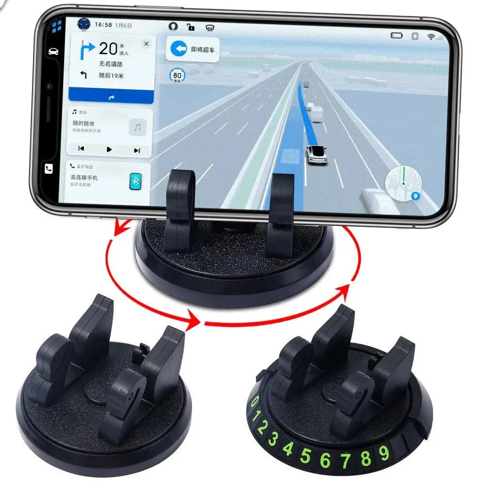 Car Mobile Phone Bracket Multifunctional Navigation Fixed Support Frame