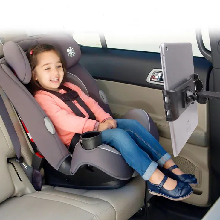 Car Phone Tablet Holder Adjustable Car Back Seat Tablet Mount for Kids Large Collet Car Essentials