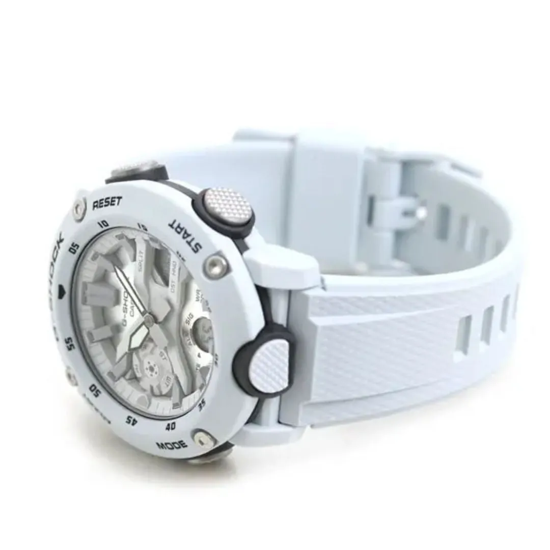 Casio White Grey G-SHOCK 200m Water Resistance Watch GA-2000S-7ADR