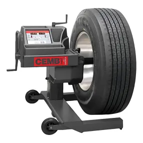 Cemb C206 Hand-Spin Mobile Truck Wheel Balancer