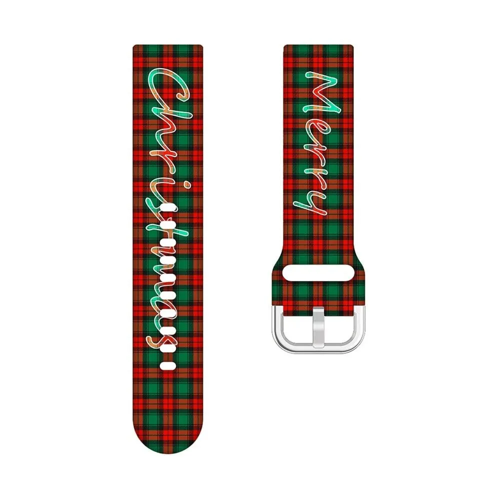 Christmas Watch Straps compatible with the 3Plus Vibe Smartwatch