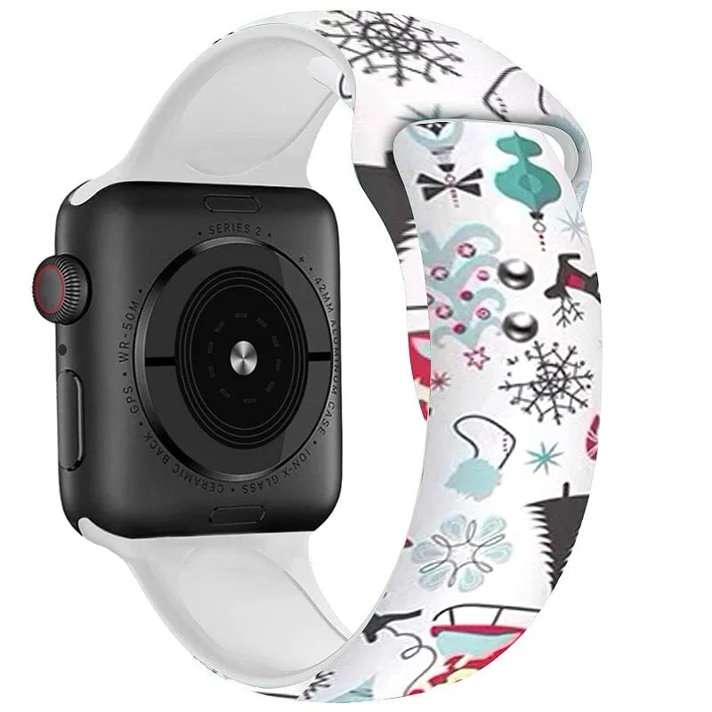 Christmas Watch Straps compatible with the 3Plus Vibe Smartwatch