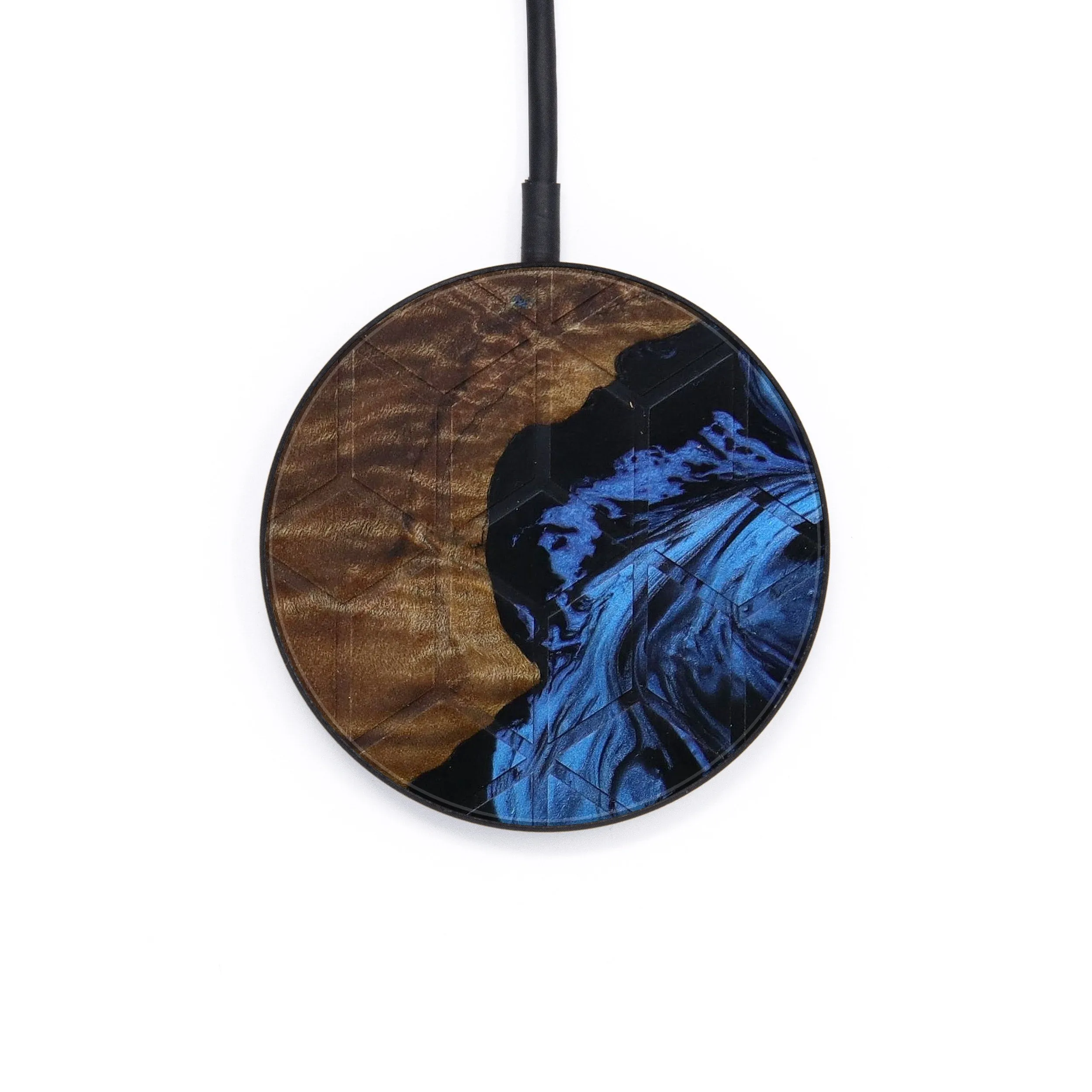 Circle Wood Resin Wireless Charger - Ceola (Tactile, 570315)