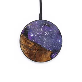 Circle Wood Resin Wireless Charger - Colton (Cosmos, 658280)