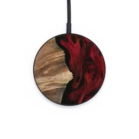 Circle Wood Wireless Charger - Atsuo (Red, 730925)