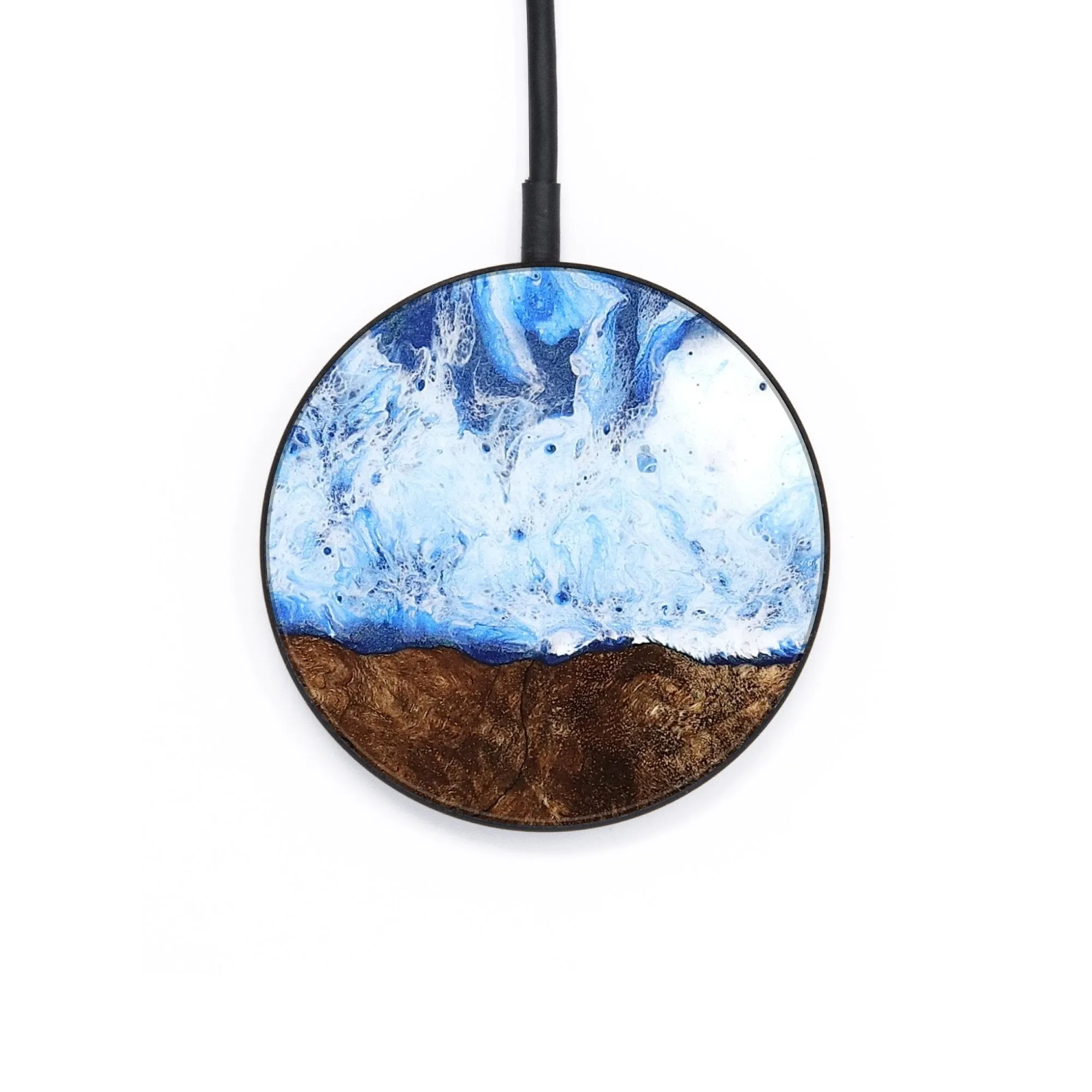 Circle Wood Wireless Charger - Lindsey (Coastal, 738925)