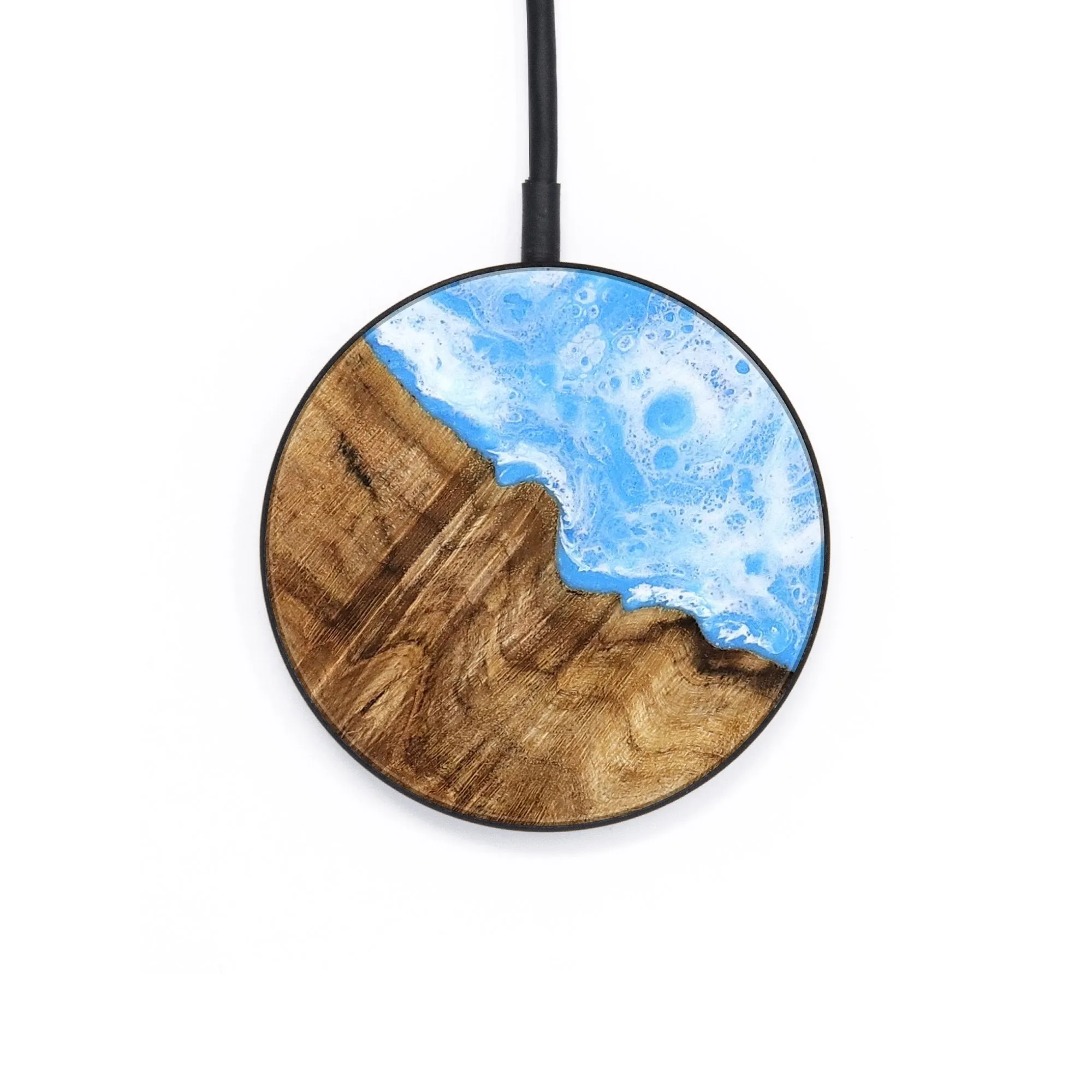 Circle Wood Wireless Charger - Mazie (Coastal, 732863)