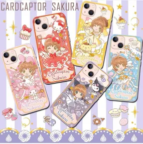 Clean Japanese Cartoon CardCaptorSakura Cafe Maid with KT MM KU CN PN iPhone Case 6 7 8 PLUS SE2 XS XR X 11 12 13 14 15 Pro Promax 12mini 13mini