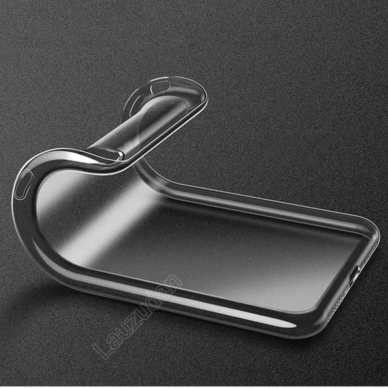 Clear Phone Case For iPhone 7 Case iPhone XR Case Silicon Soft Transparent Back Cover For iPhone 11 X XS Max 8 7 6s Plus 5S Case