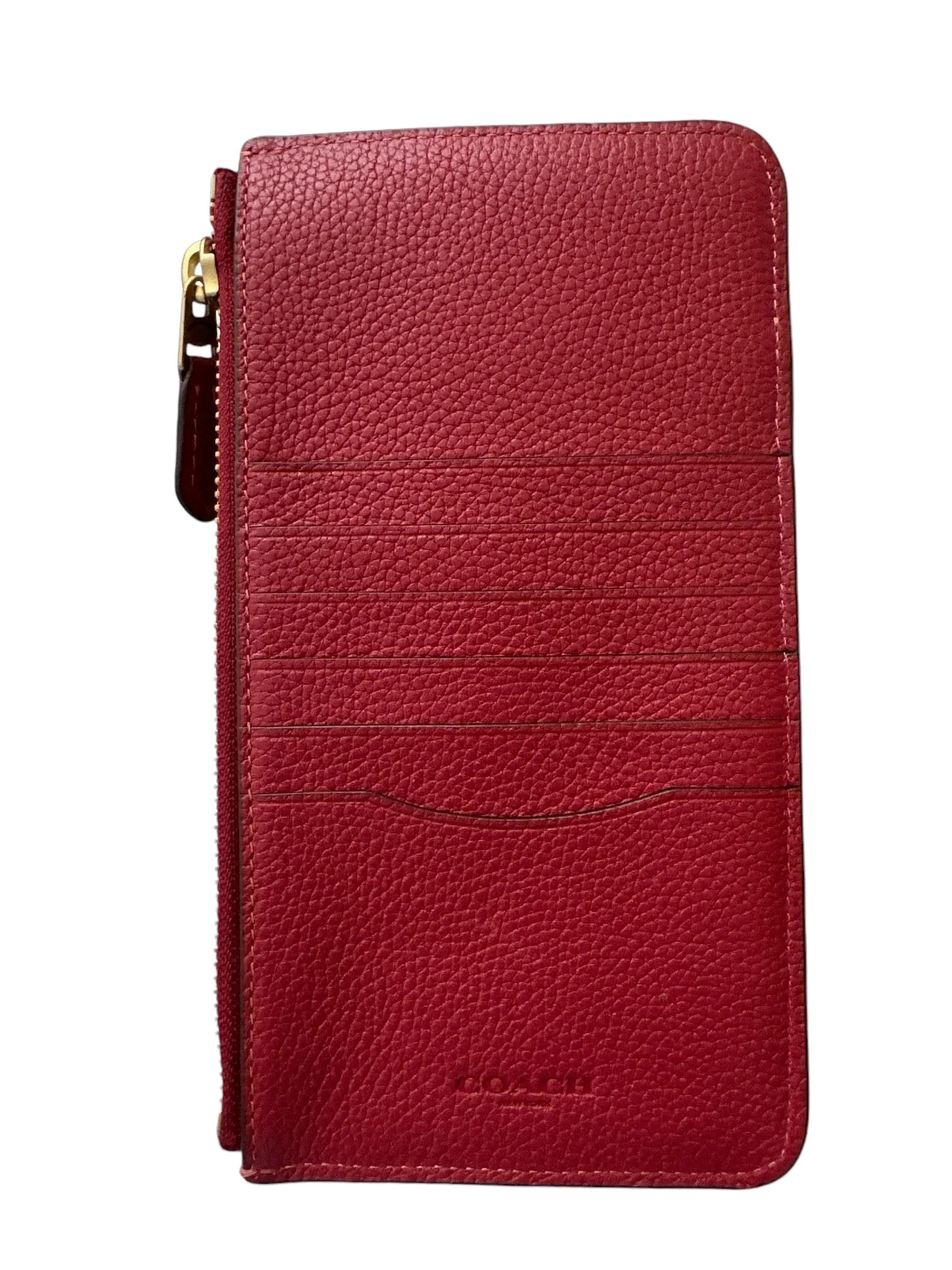 Coach Essential Phone Wallet B4/Enamel Red