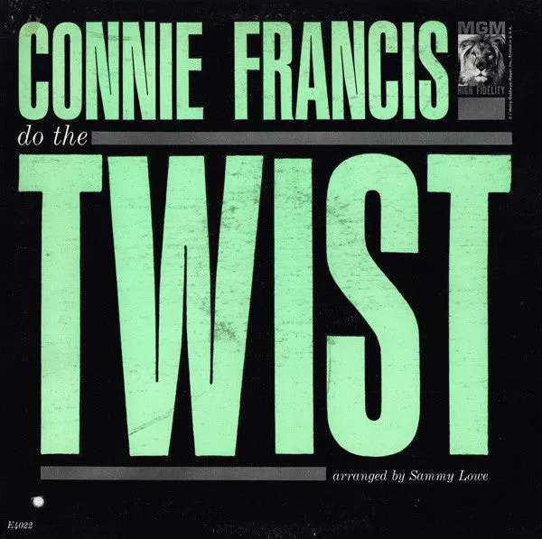 Connie Francis - Do The Twist (LP, Album, Mono) (NM or M-)