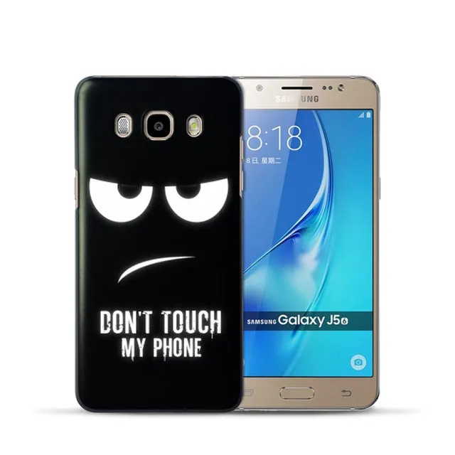 Cool Cartoon Hard PC Phone Back Cover Case For Samsung Galaxy J3 J5 J7 A3 A5 2016 2015 S3 S4 S5 Mini S6 Edge Note 3 4