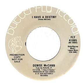 Denise McCann - I Have A Destiny (7", Promo) (VG )