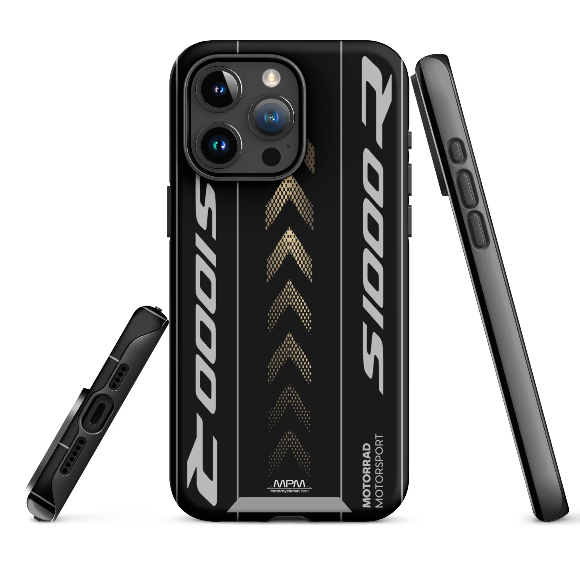 Designed Tough Case For iPhone inspired by BMW S1000R Black Storm Motorcycle Model  - MM5285