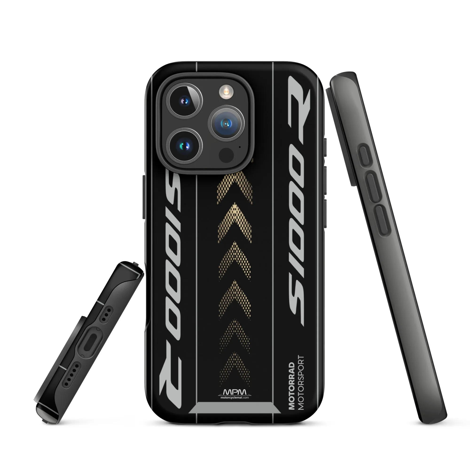 Designed Tough Case For iPhone inspired by BMW S1000R Black Storm Motorcycle Model  - MM5285