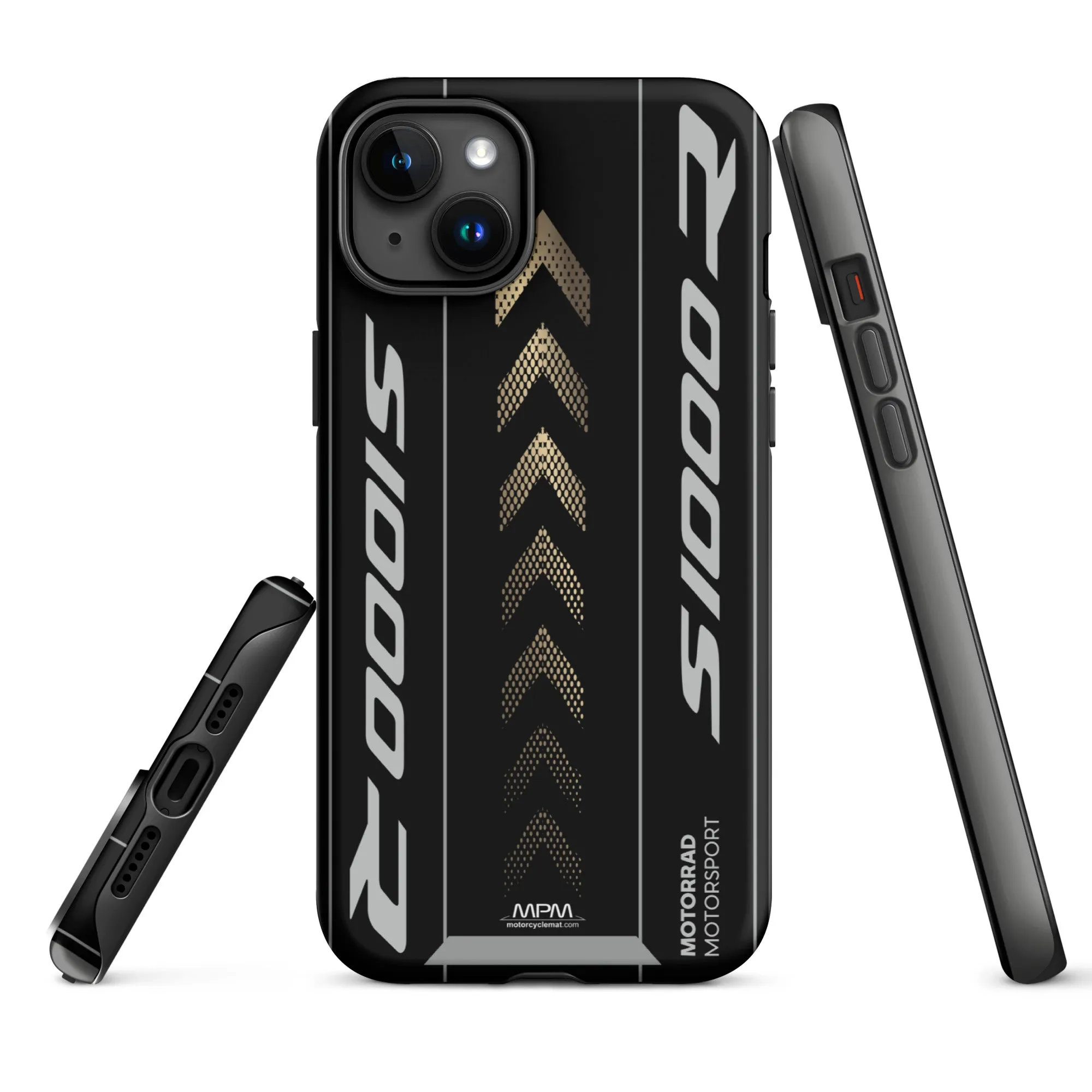 Designed Tough Case For iPhone inspired by BMW S1000R Black Storm Motorcycle Model  - MM5285