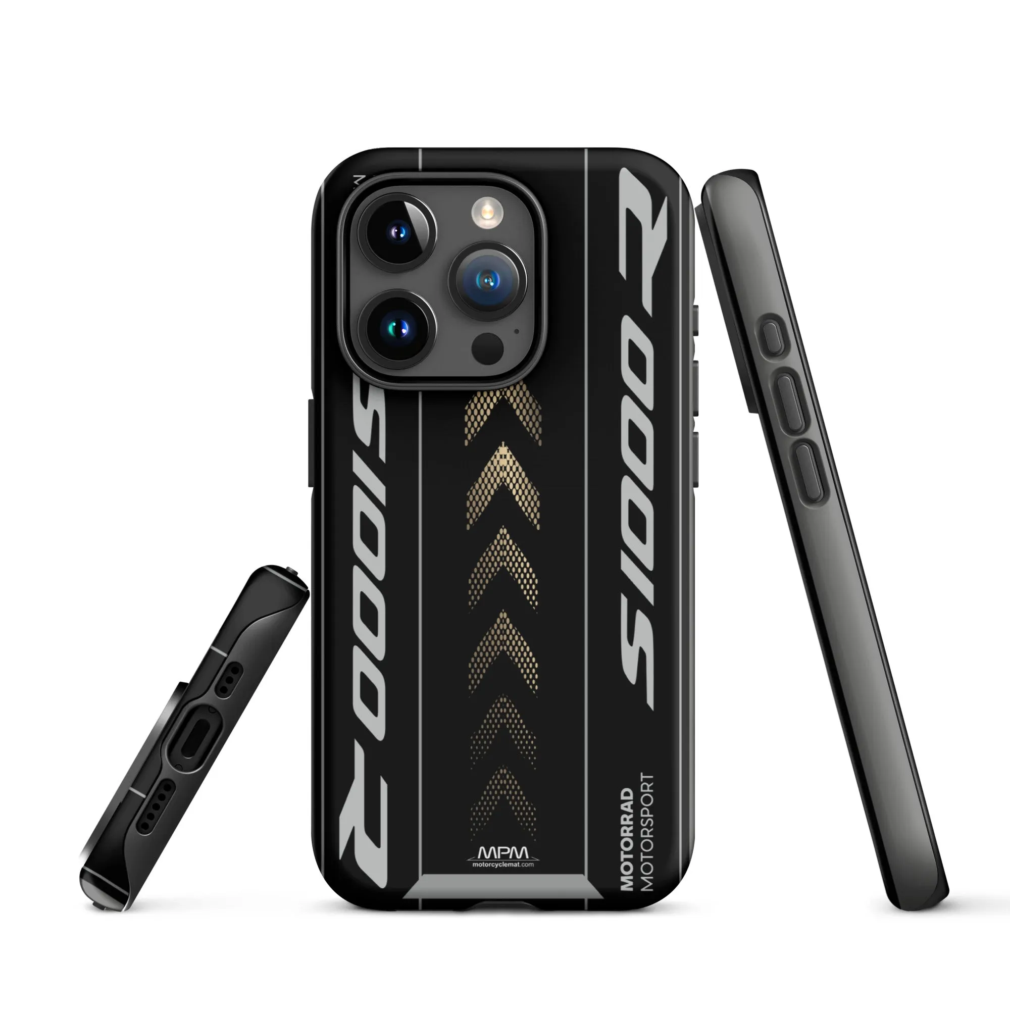 Designed Tough Case For iPhone inspired by BMW S1000R Black Storm Motorcycle Model  - MM5285