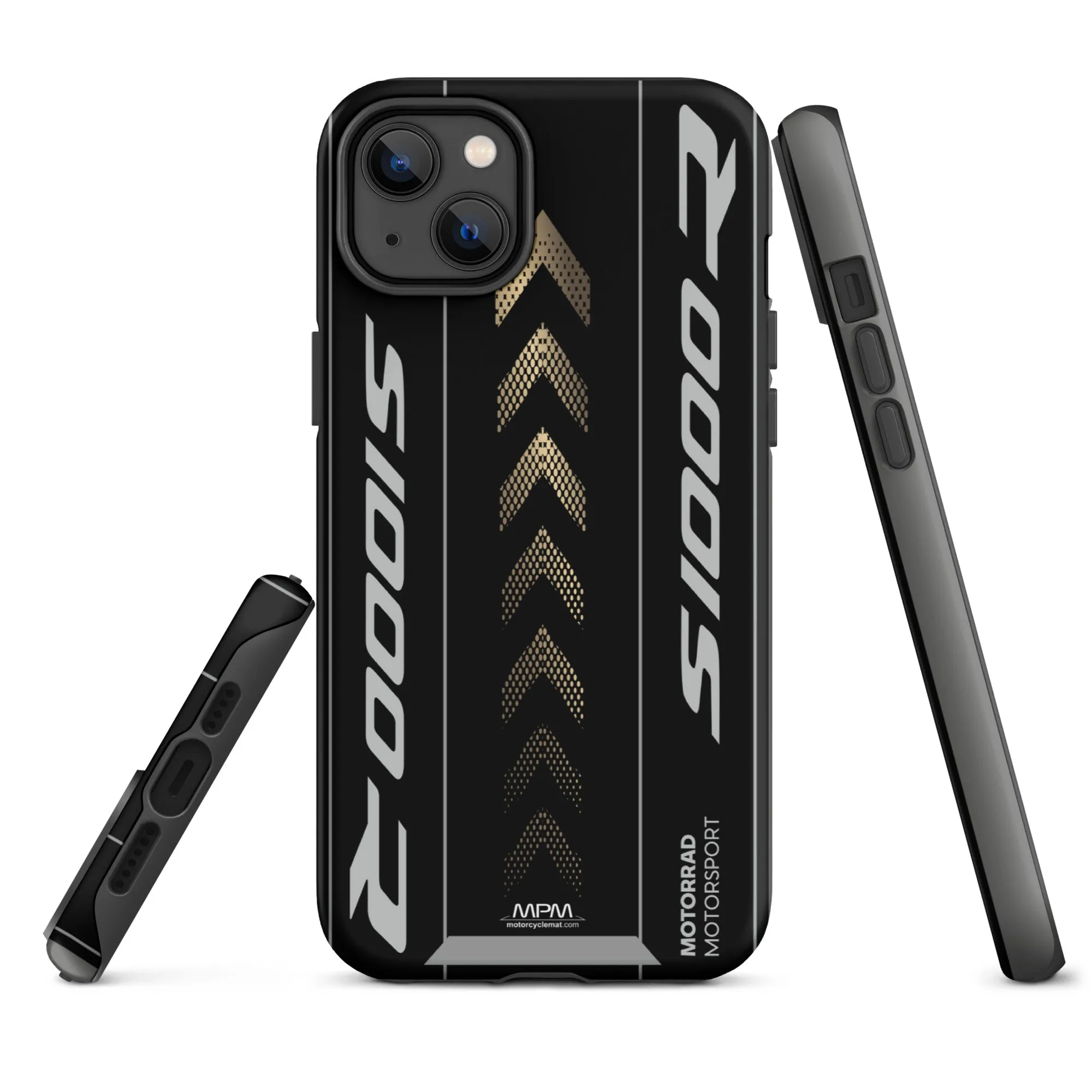 Designed Tough Case For iPhone inspired by BMW S1000R Black Storm Motorcycle Model  - MM5285