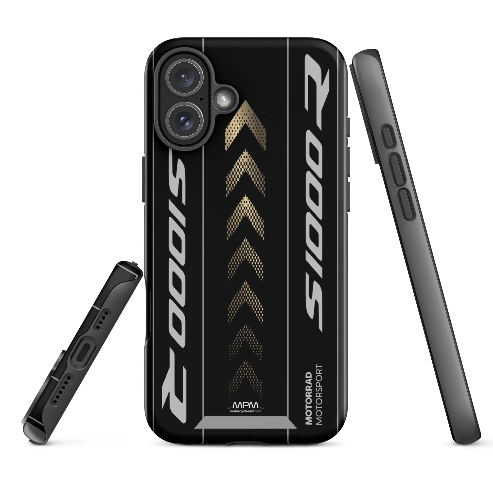 Designed Tough Case For iPhone inspired by BMW S1000R Black Storm Motorcycle Model  - MM5285