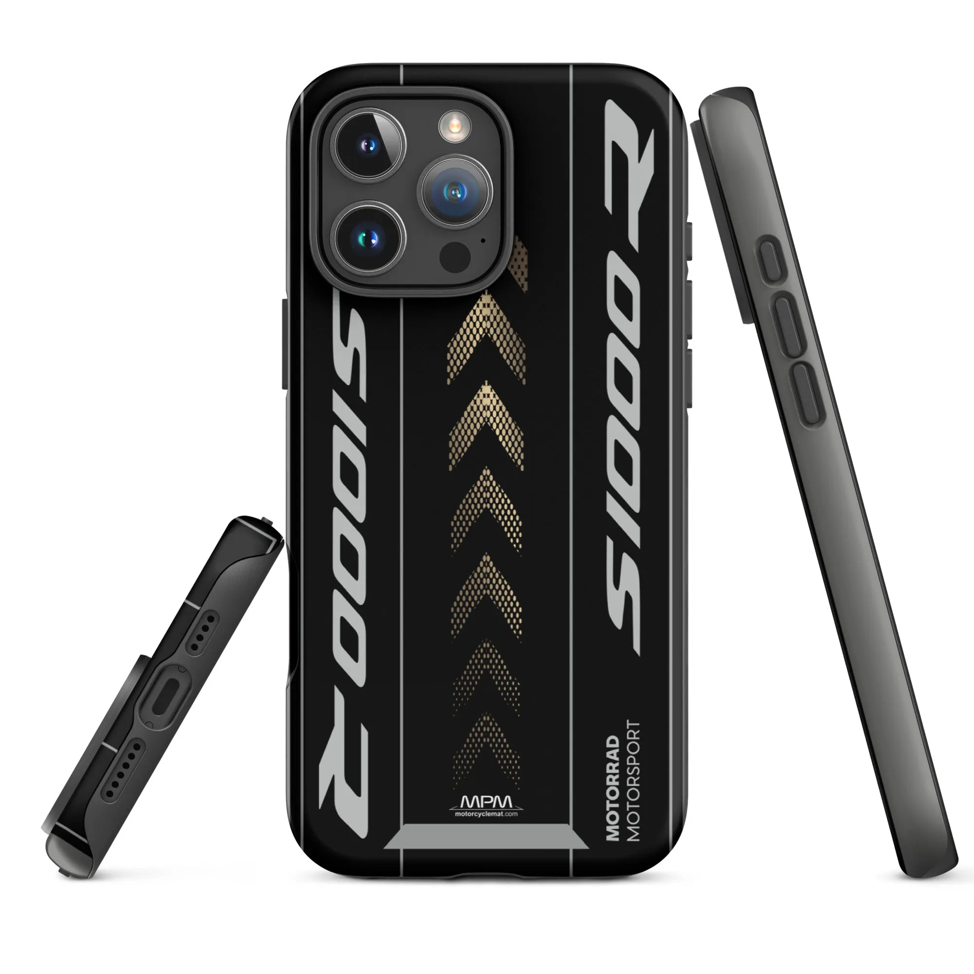 Designed Tough Case For iPhone inspired by BMW S1000R Black Storm Motorcycle Model  - MM5285