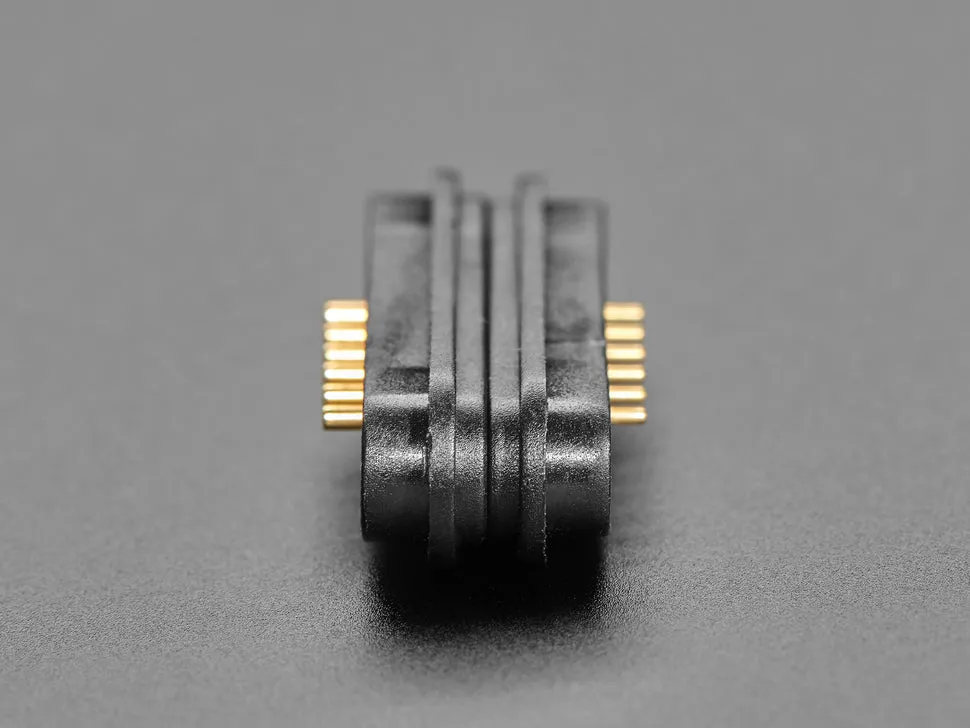 DIY Magnetic Connector - Straight 6 Contact Pins - 2.2mm Pitch