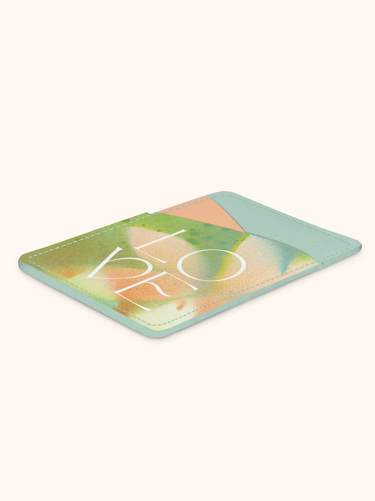 Dreamy Afternoon Stick-On Cell Phone Wallet