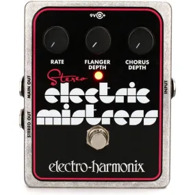 Electro-Harmonix Stereo Electric Mistress Flanger/Chorus Pedal