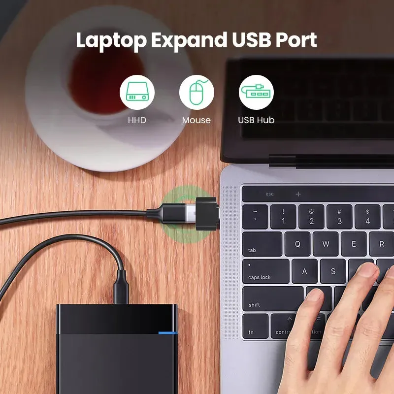 Enhance Connectivity: Type C to USB Adapter for MacBook Pro, iPad Mini 6, and More