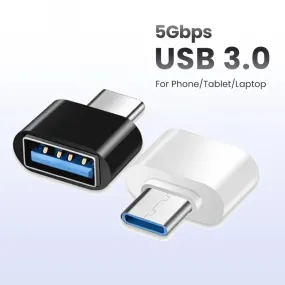 Enhance Connectivity: Type C to USB Adapter for MacBook Pro, iPad Mini 6, and More