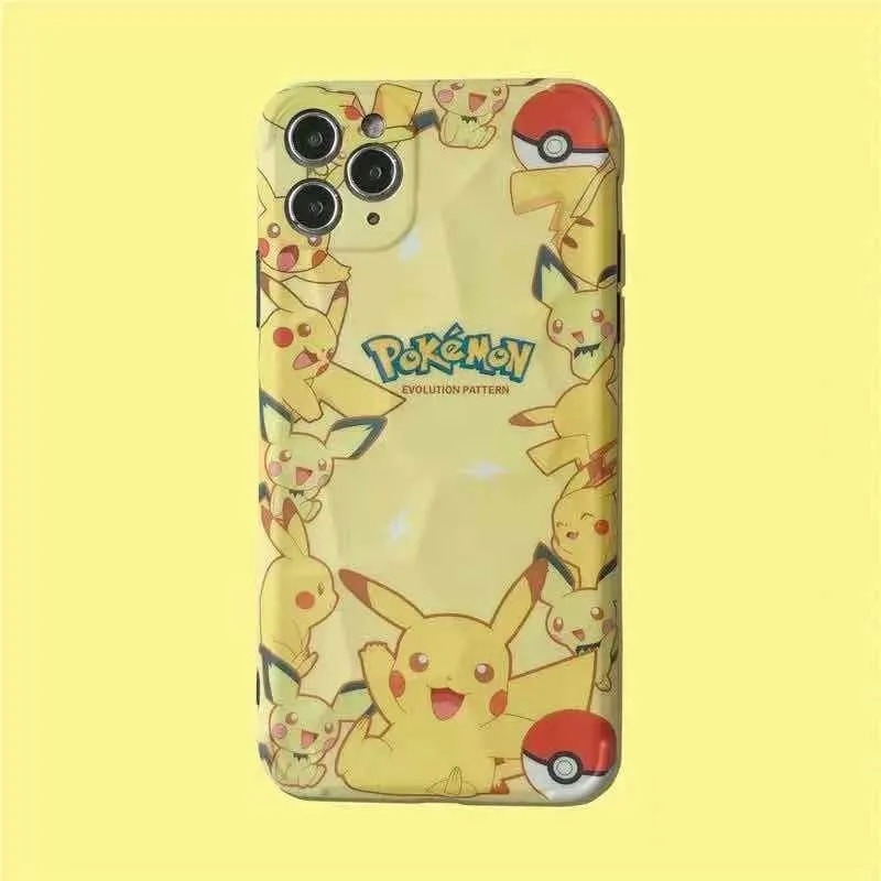 Evolution Pattern iPhone Case Pokemon (Variants Available)