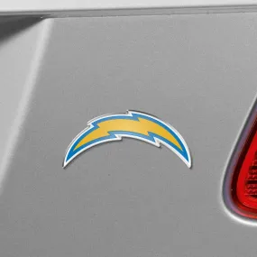 Fanmats Los Angeles Chargers Heavy Duty Aluminum Embossed Color Emblem