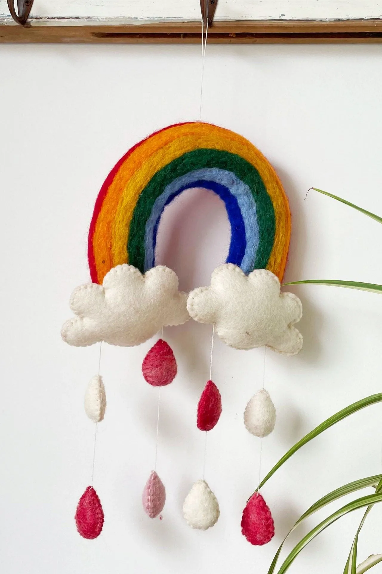 Felt Rainbow Mobile