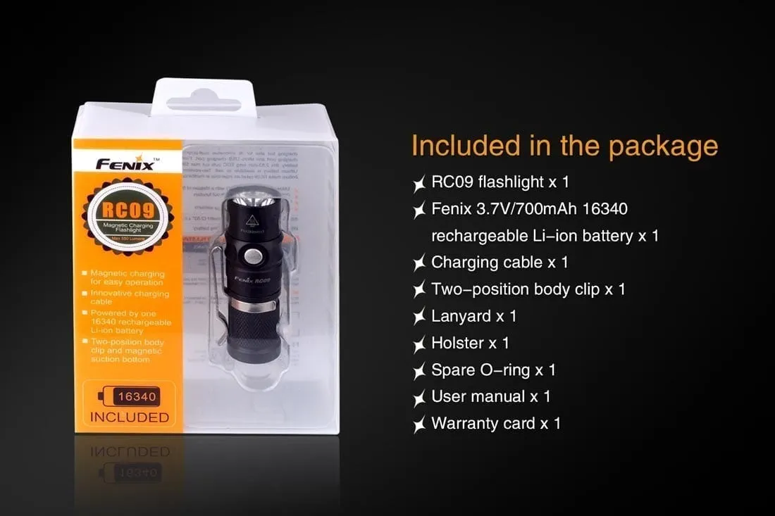 Fenix RC09 Rechargeable Flashlight - DISCONTINUED