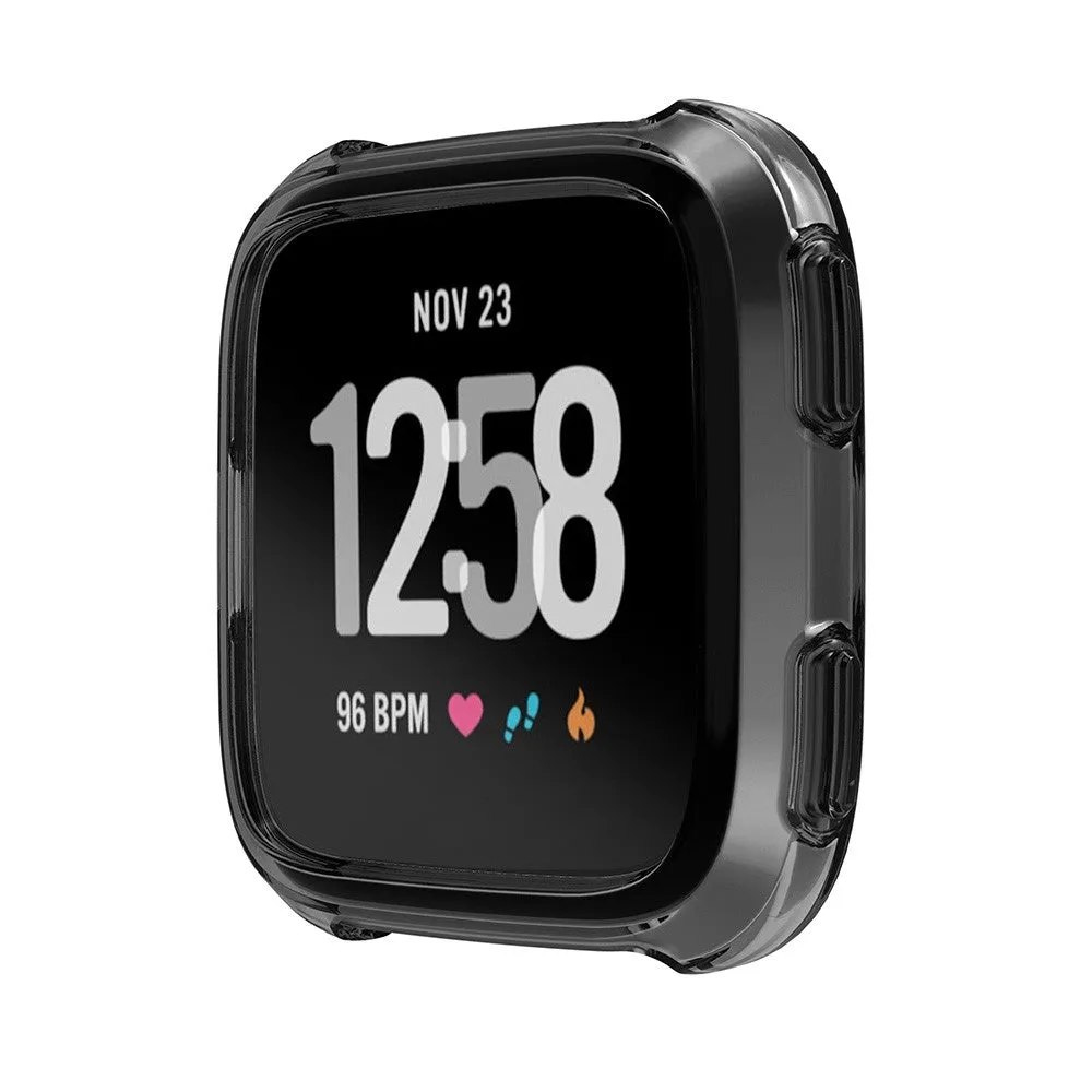 Fitbit Versa / Versa Lite Silicone Case - Black