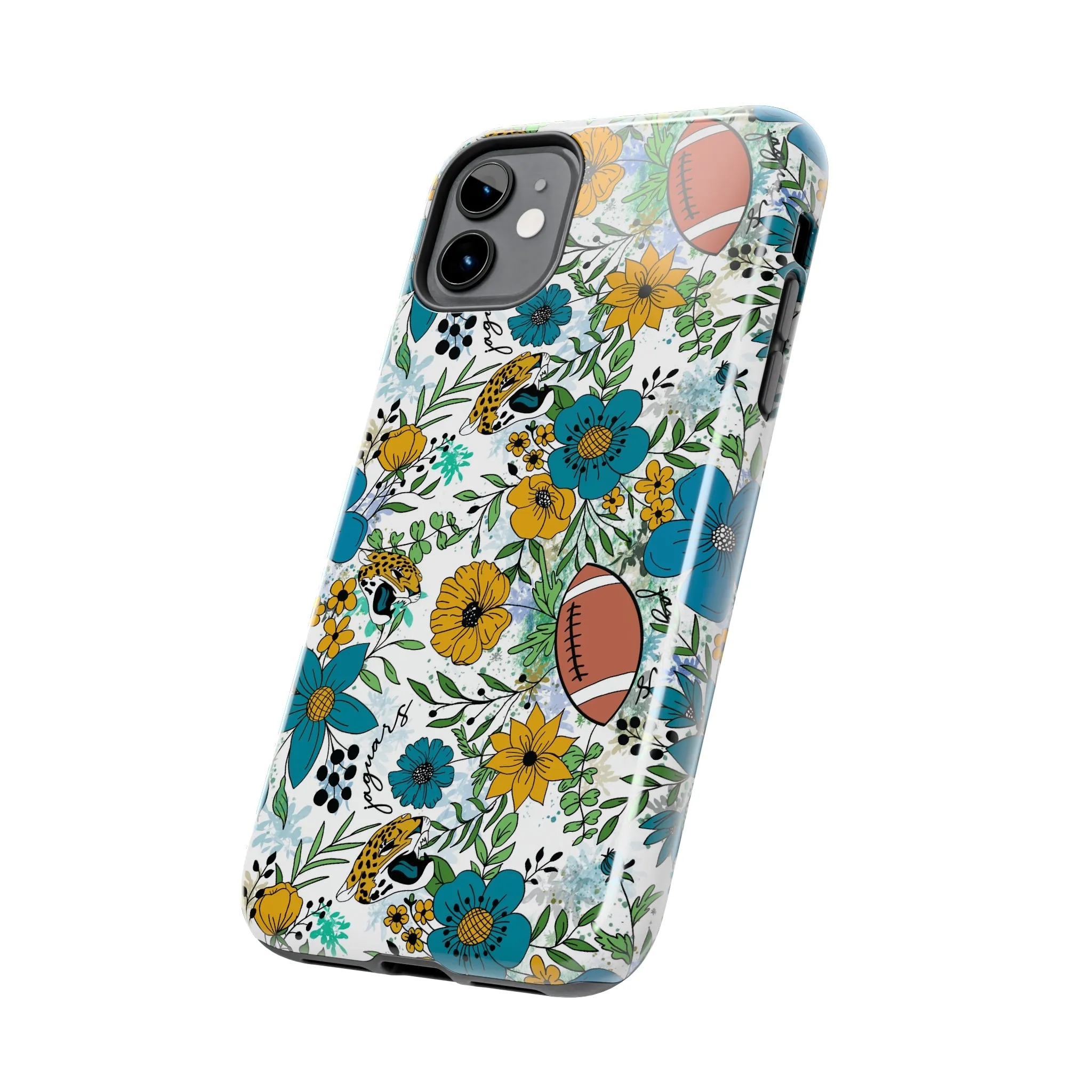 Football Jaguars Phone Case Gift Inspired Fan Art Gift Iphone