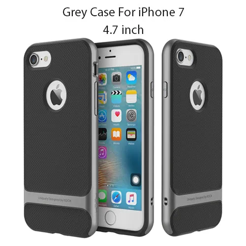 for iphone 6 7 case ROCK Original Royce Hard PC Soft TPU Silicone Case Luxury Back Cover Phone Cases for iphone 6s 6plus 6s plus