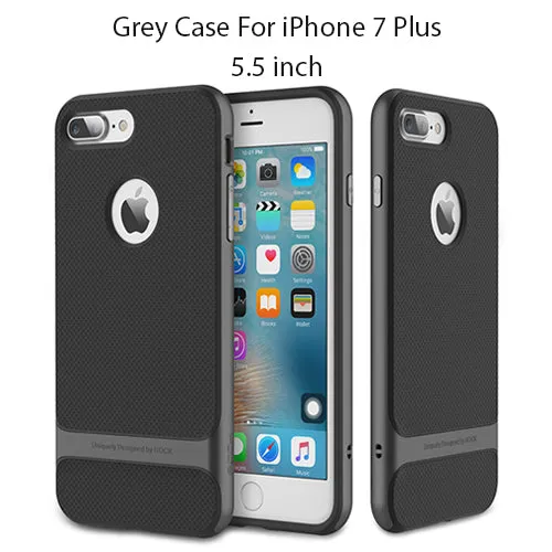 for iphone 6 7 case ROCK Original Royce Hard PC Soft TPU Silicone Case Luxury Back Cover Phone Cases for iphone 6s 6plus 6s plus