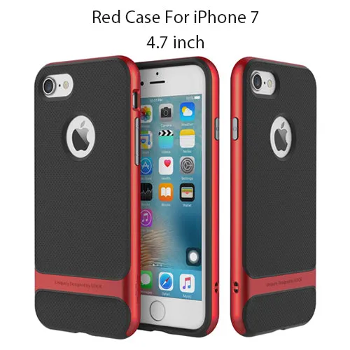 for iphone 6 7 case ROCK Original Royce Hard PC Soft TPU Silicone Case Luxury Back Cover Phone Cases for iphone 6s 6plus 6s plus