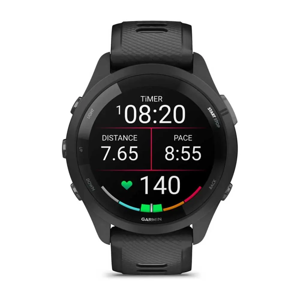 Forerunner 265 Watch - Black/Powder Gray