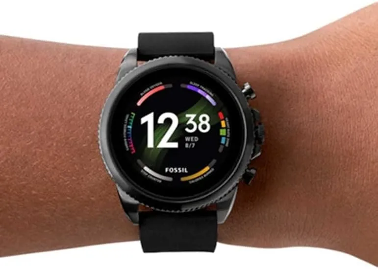 Fossil Men's GEN 6 Touchscreen Smartwatch with Speaker, Heart Rate, NFC, and Smartphone Notifications