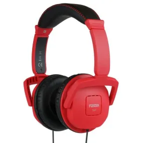 Fostex TH7 Red Over-Ear Closed-Back Headphones (Open box)