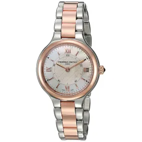 Frederique Constant Women's FC-281WH3ER2B Horological SmartWatch Two-Tone Stainless Steel Watch